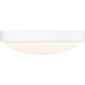 Gabi LED 10 inch Matte White Flush Mount Ceiling Light